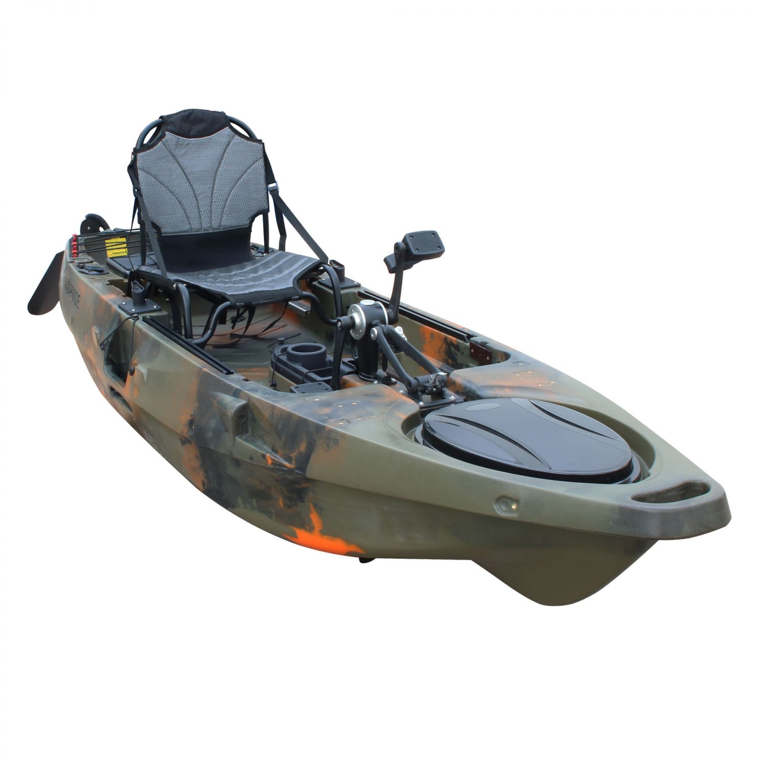 Kajak mit Pedalantrieb